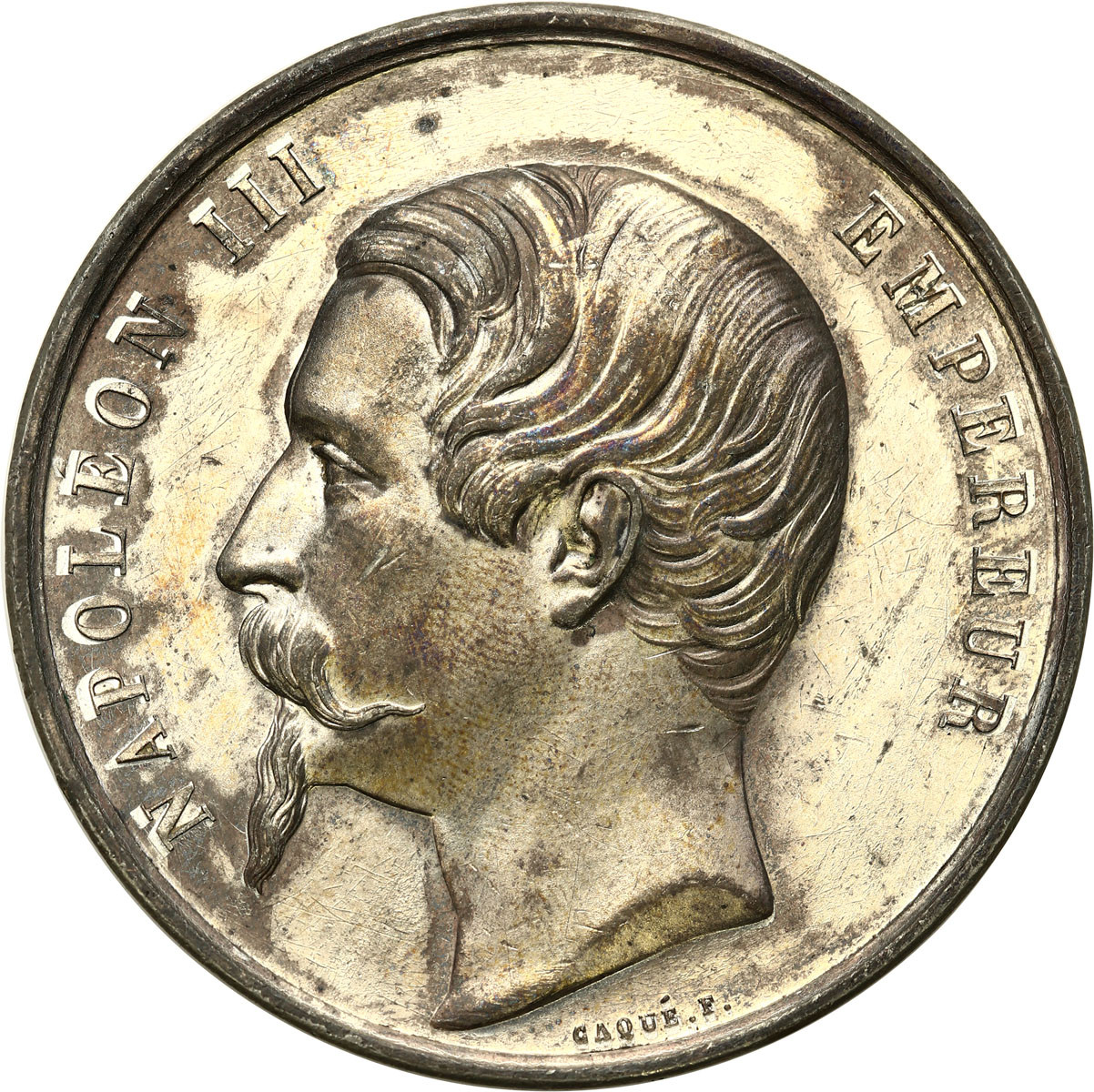 Włochy. Vittorio Emanuele II (1849-1861). Medal 1859 - Niepodległość Włoch, cynk